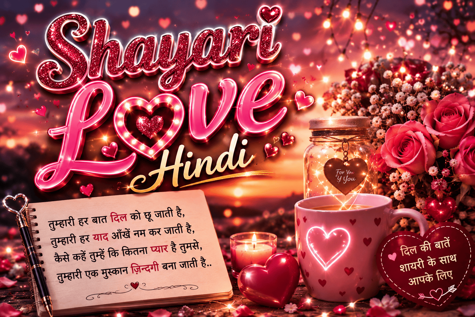 Shayari Love ❤️❤️❤️ Hindi