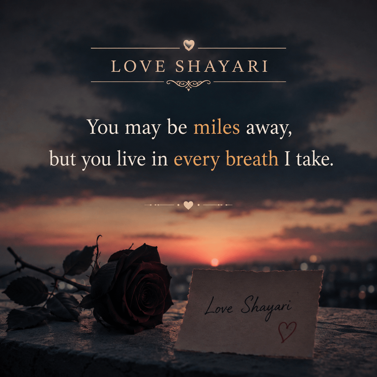 Love Shayari😍 2 Line: