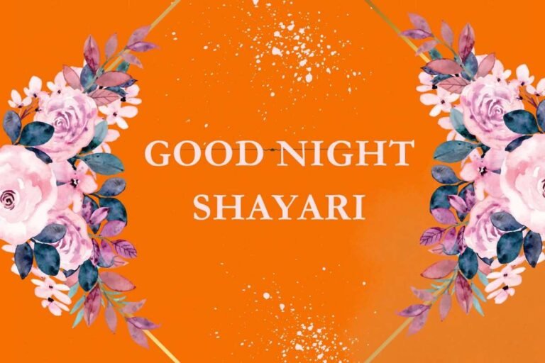 Good Night Shayari In Hindi