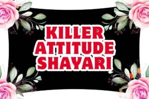 Killer Attitude Shayari in Hindi