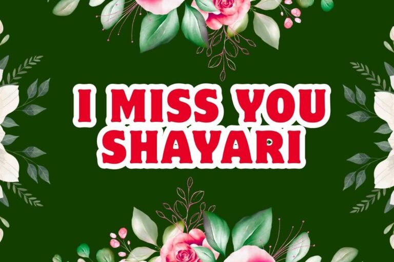 Miss You Shayari in Hindi