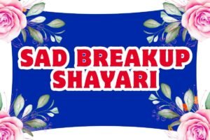 Sad Breakup Shayari in Hindi