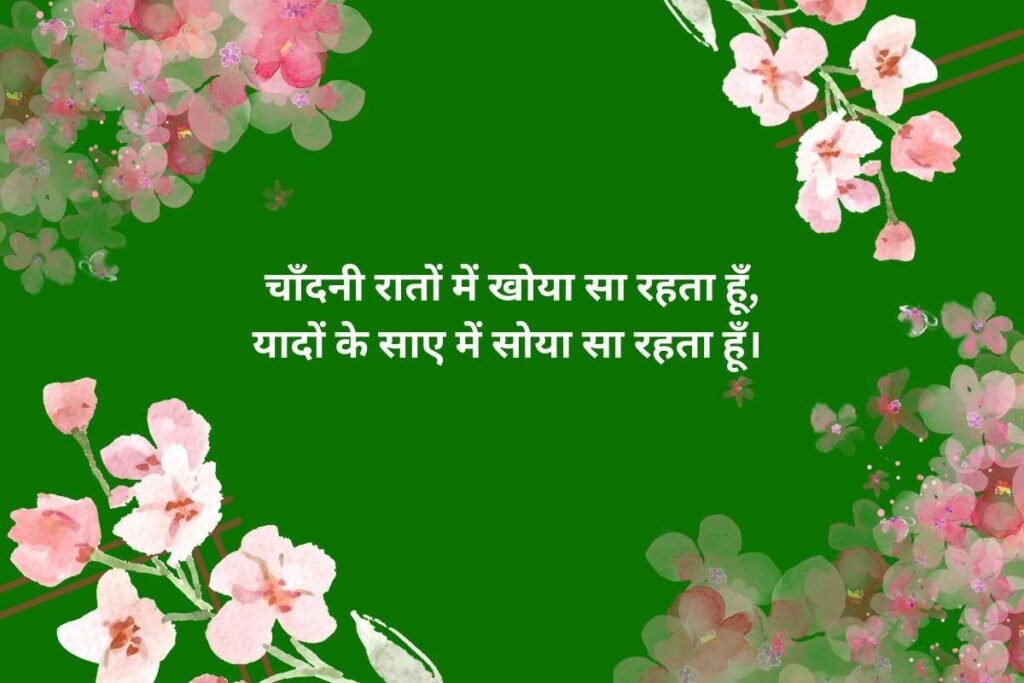Tanhai Bhari Akelapan Shayari In Hindi