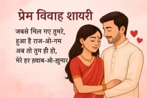 love marriage shayari in hindi